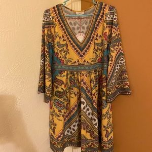 boho style dress